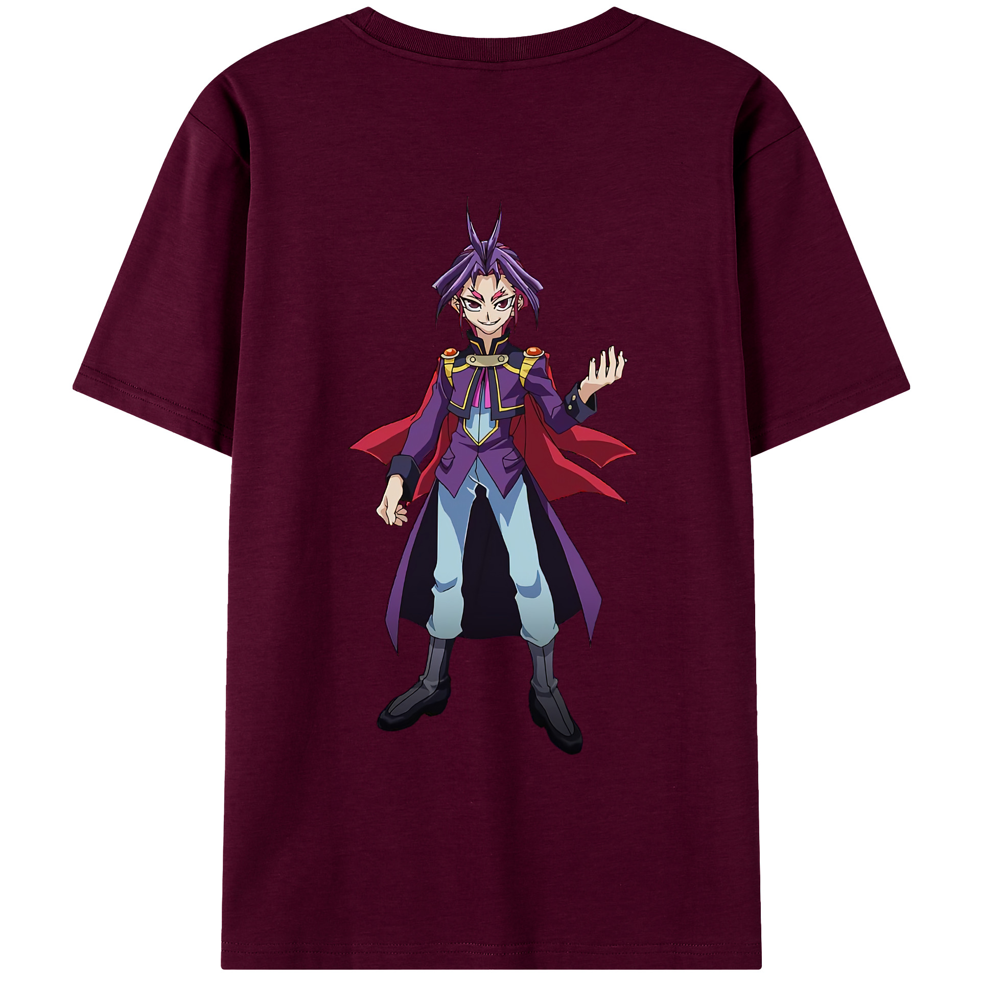 （画像用） 遊☆戯☆王 Yu-Gi-Oh! レディース半袖Tシャツ(バックプリント)